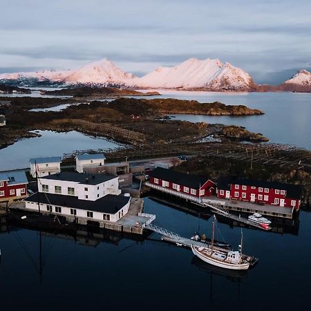 Solsiden Brygge Rorbuer Hotel Ballstad Eksteriør billede