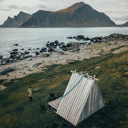 Solsiden Brygge Rorbuer Hotel Ballstad Eksteriør billede