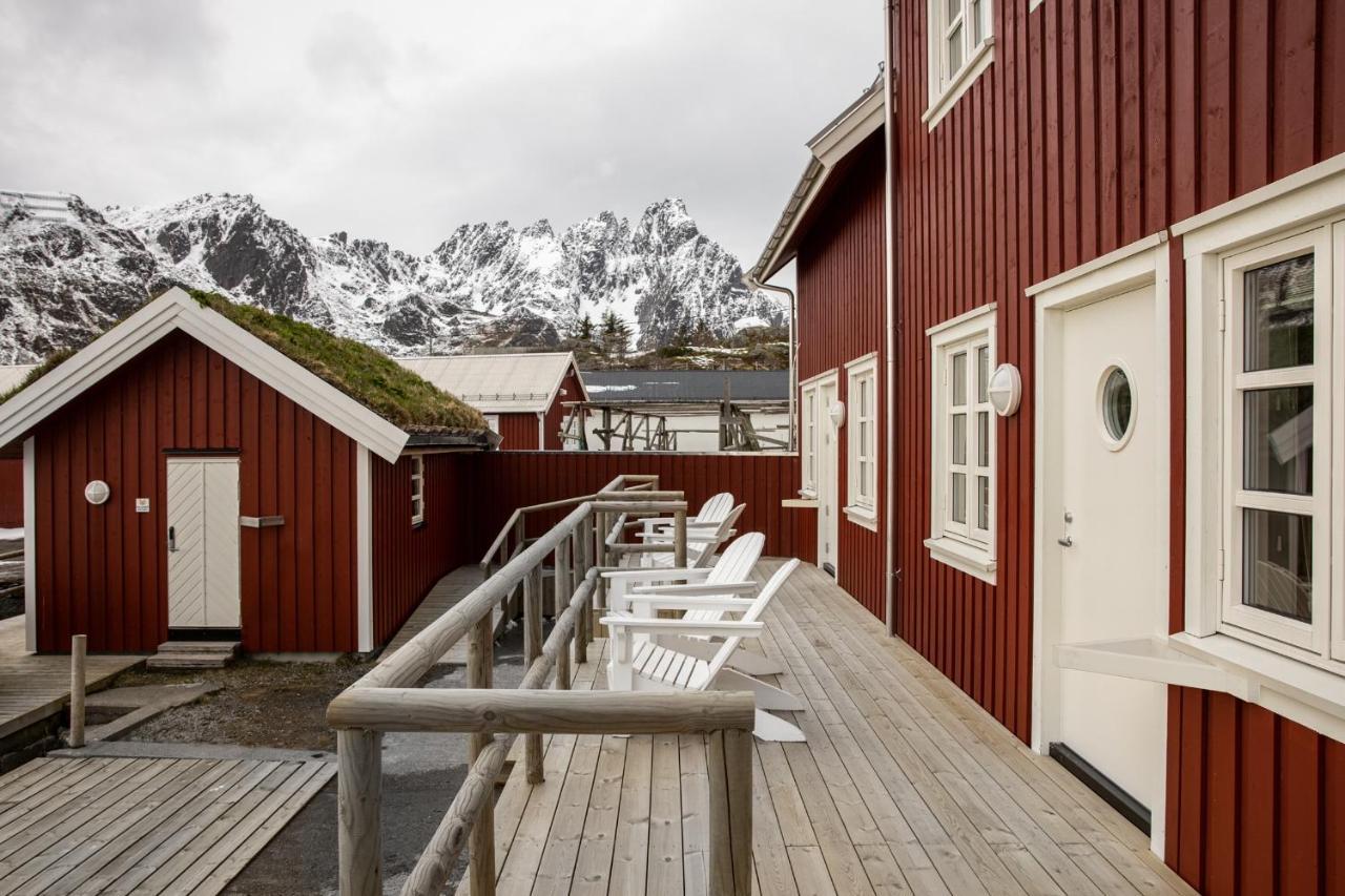 Solsiden Brygge Rorbuer Hotel Ballstad Eksteriør billede