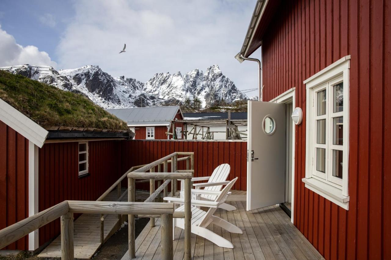 Solsiden Brygge Rorbuer Hotel Ballstad Eksteriør billede