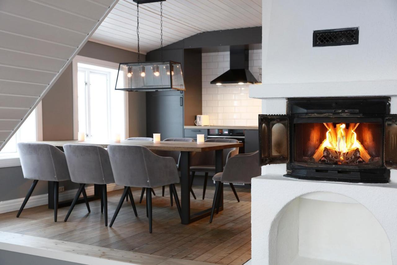 Solsiden Brygge Rorbuer Hotel Ballstad Eksteriør billede