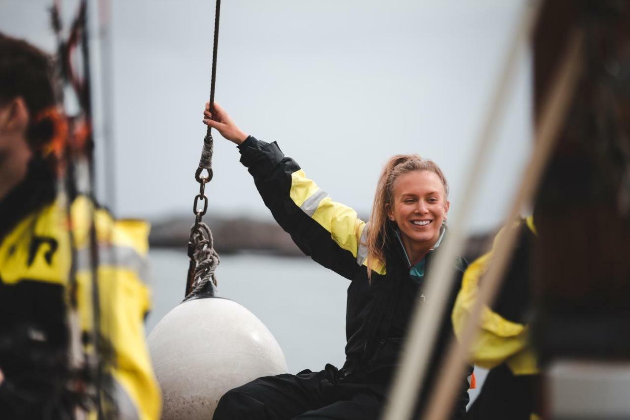 Solsiden Brygge Rorbuer Hotel Ballstad Eksteriør billede